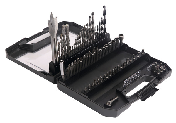 Coffret assortiment forets et embouts perçage vissage - 70 pièces - Universal - Brico Dépôt