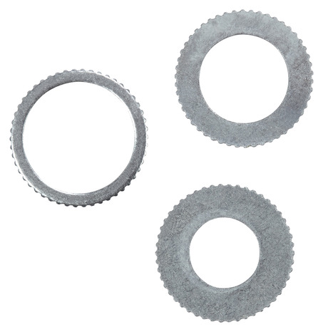 Lot 3 bagues de réduction alésage pour lame de scie circulaire 20 mm - Erbauer - Brico Dépôt