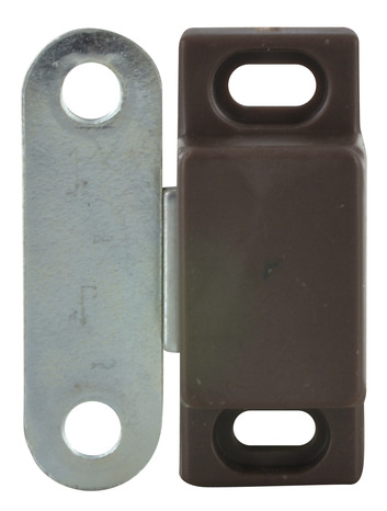 2 loqueteaux magnétiques aimant 3 kg 36x15x13 mm - Handix - Brico Dépôt