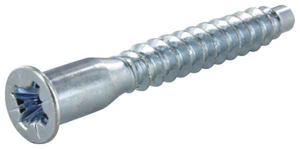 10 vis d'assemblage à tête fraisée cruciforme en acier zingué L. 50 mm - Handix - Brico Dépôt