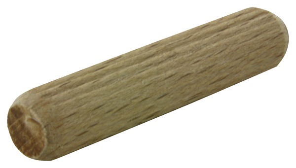 100 tourillons en hêtre rayé Ø 8 mm L. 40 mm - Handix - Brico Dépôt