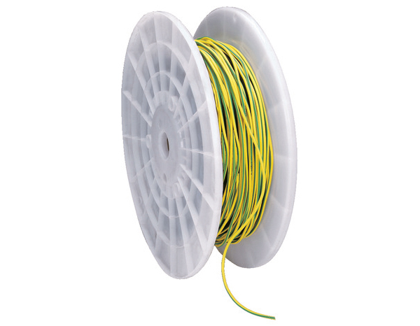 Fil électrique H07VR 16 mm² vert/jaune - Vendu au mètre - Nexans - Brico Dépôt
