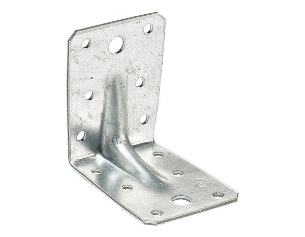 Équerre mixte renforcée - 75x100x60 mm Ép. 1,5 à 3 mm selon les modèles - Simpson - Brico Dépôt