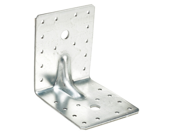 Équerre mixte renforcée - 75x100x60 mm Ép. 1,5 à 3 mm selon les modèles - Simpson - Brico Dépôt