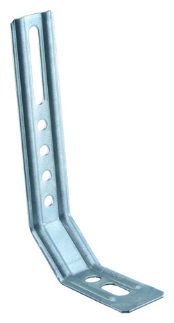 Équerre nervurée à pan coupé - 105 mm - Simpson - Brico Dépôt