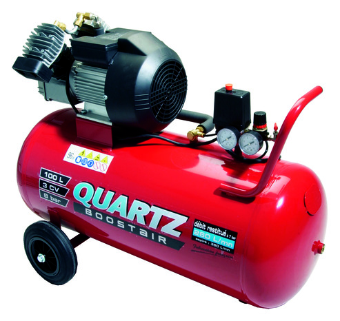 Compresseur coaxial en V - 100 L - 3 CV - Quartz - Brico Dépôt