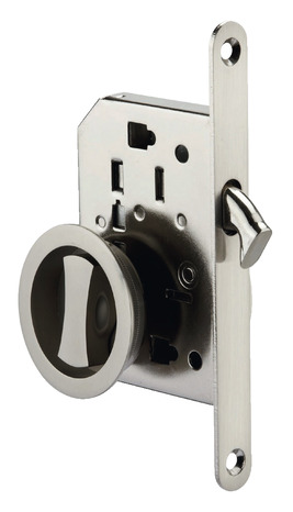 Serrure à encastrer pour porte coulissante axe 50 mm réversible - Thirard - Brico Dépôt