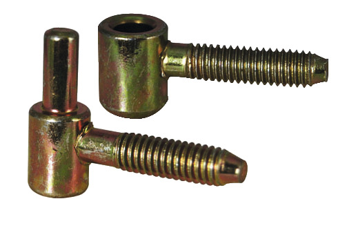 4 fiches à visser en acier bichromaté Ø 11 mm - Handix - Brico Dépôt