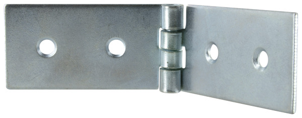 2 charnières de lit en acier décapé 80x20x1,2 mm - Handix - Brico Dépôt