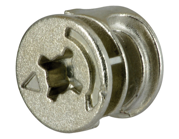 Ferrure d'assemblage à excentrique acier, zamak et plastique Ø 15 mm - Handix - Brico Dépôt