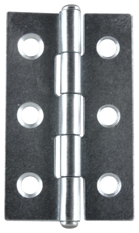 2 charnières en acier zingué 30x50x0,9 mm - Handix - Brico Dépôt