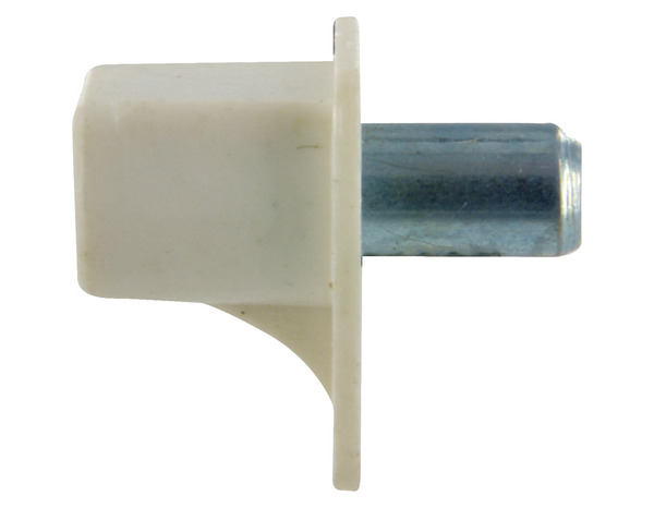 24 taquets d'étagères en plastique tige acier Ø 5 mm - Brico Dépôt