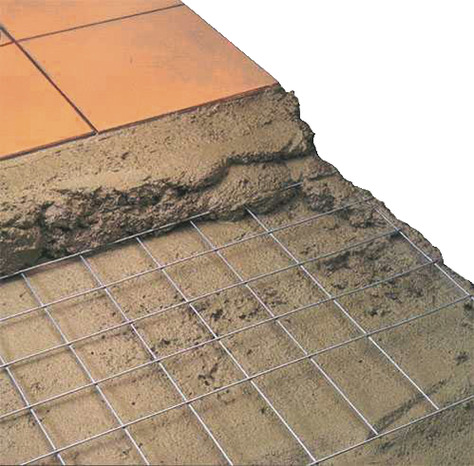 Panneau treillis carreleur L. 2 x l. 1 m avec une maille 5 x 5 cm - Brico Dépôt