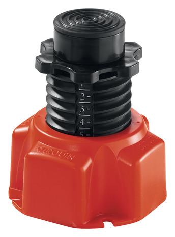 Lot de 4 pieds de receveur pour douche - Wirquin - Brico Dépôt