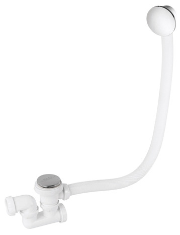 Vidage automatique "Quick clac" à visser pour baignoire L. 700 mm - Ø 40 mm  - Wirquin - Brico Dépôt