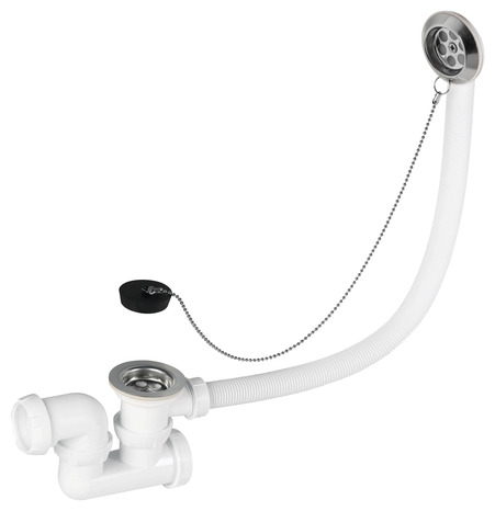 Vidage de baignoire à bouchon Ø 40 mm - Wirquin - Brico Dépôt