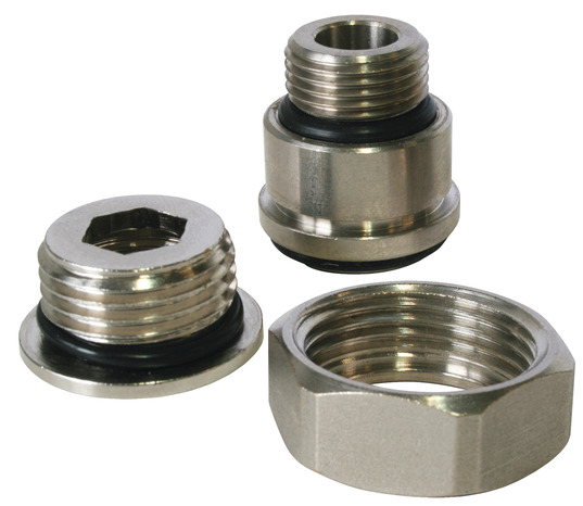 Kit de transformation 15x21-12x17 mm pour robinet de radiateur "Radpat" - Somatherm - Brico Dépôt