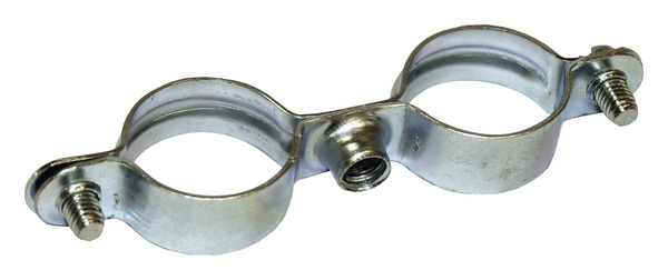 10 colliers doubles de fixation - Ø 14 mm - Somatherm - Brico Dépôt