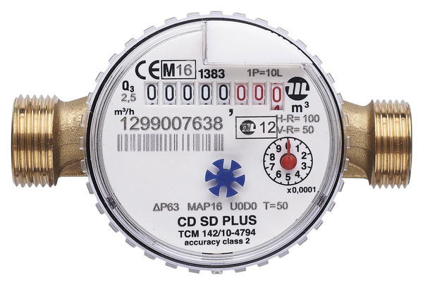 Compteur eau froide calibre 15 - Somatherm - Brico Dépôt