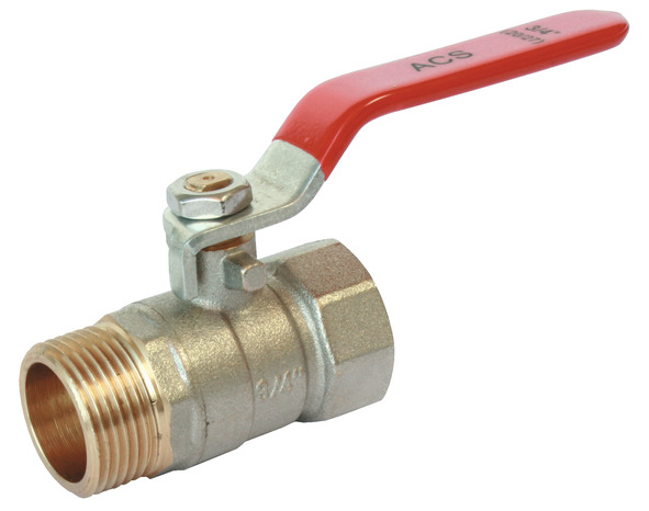 Vanne à boisseau sphérique M/F - 26 x 34 mm - Somatherm - Brico Dépôt