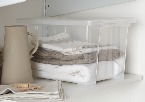 Boîte de rangement transparente 1 L "Kaze"  - Form - Brico Dépôt