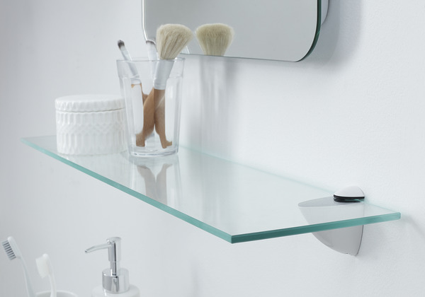 Tablette en verre L. 60 cm - GoodHome - Brico Dépôt