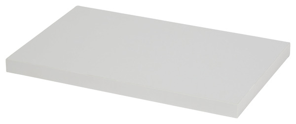 Tablette argent l. 30 x p. 19 cm - ép. 18 mm - GoodHome - Brico Dépôt