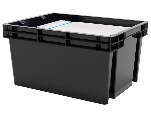 Bac de rangement gris 15 L "Xago"  - Form - Brico Dépôt