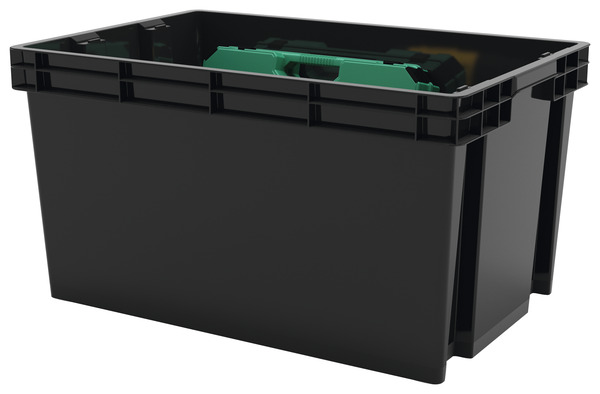 Bac de rangement gris 51 L "Xago" - Form - Brico Dépôt