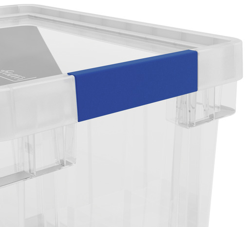 Couvercle pour bac de rangement transparent 15 L / 24 L "Xago" - Form - Brico Dépôt