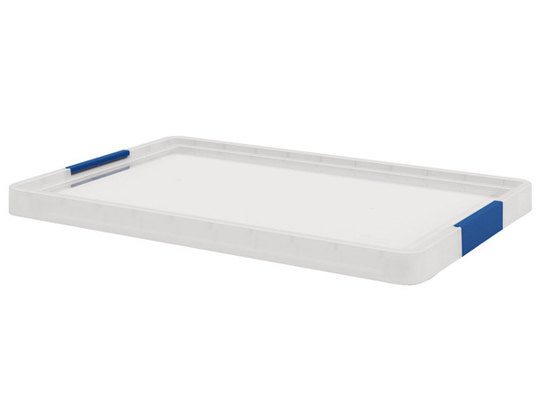 Couvercle pour bac de rangement transparent 51 L / 68 L "Xago" - Form - Brico Dépôt