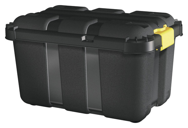 Malle noire haute résistance 49 L + couvercle « SKYDA » - Form - Brico Dépôt