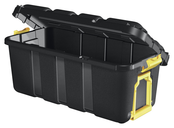 Malle noire haute résistance 68 L + couvercle « SKYDA » - Form - Brico Dépôt