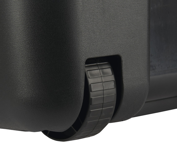 Malle noire haute résistance 111 L + couvercle « SKYDA »  - Form - Brico Dépôt