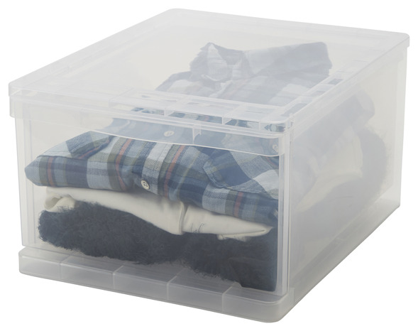 Tiroir transparent H. 21,5 cm "Kontor" - Form - Brico Dépôt