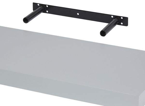 Tablette alu l. 60 cm x p. 23,5 cm - ép. 38 mm - GoodHome - Brico Dépôt