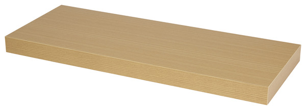 Tablette bois l. 60 cm x p. 23,5 cm - ép. 38 mm - Form - Brico Dépôt