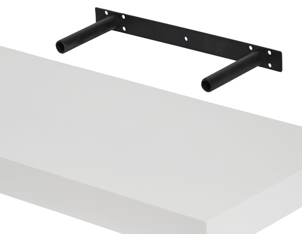 Tablette blanc gloss ep.38mm 60cm - GoodHome - Brico Dépôt