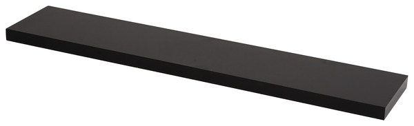 Tablette noire gloss ep.38mm 118cm - GoodHome - Brico Dépôt