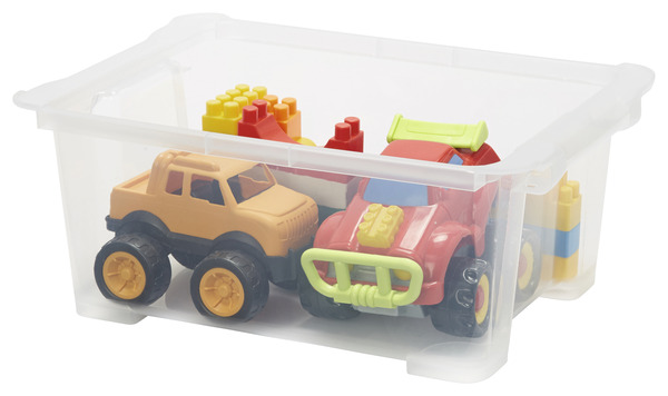 Boîte de rangement transparente 10 L  "Kaze" - Form - Brico Dépôt