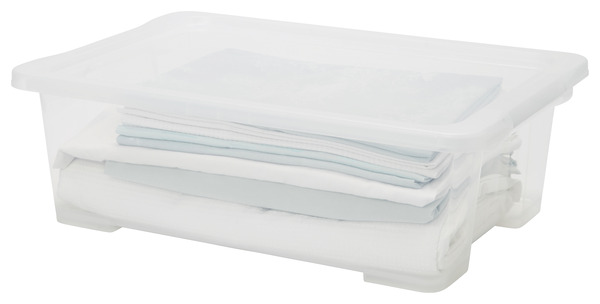 Boîte de rangement transparente 29 L "Kaze" - Form - Brico Dépôt