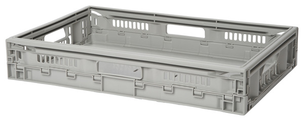 Casier pliable gris 21 L "Foldie" - Form - Brico Dépôt