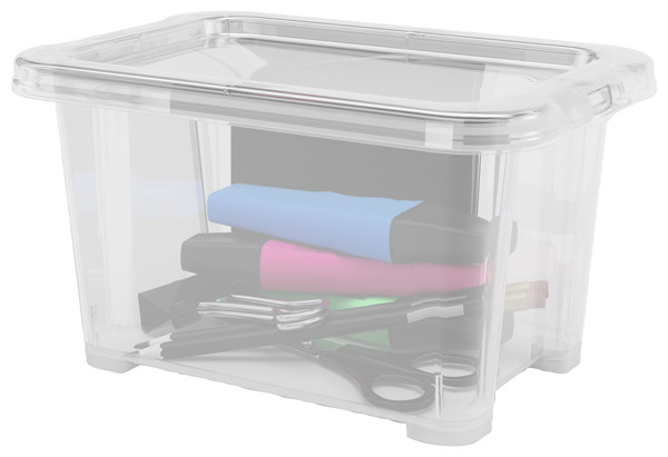 Boîte de rangement transparente 1 L "Kaze"  - Form - Brico Dépôt