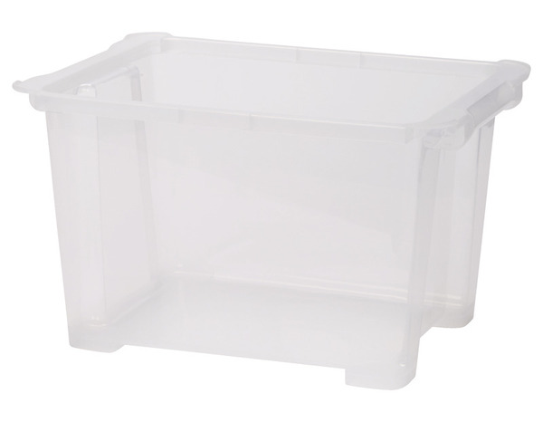 Boîte de rangement transparente 15 L  "Kaze" - Form - Brico Dépôt