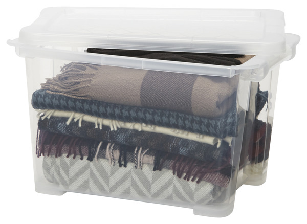 Boîte de rangement transparente 15 L  "Kaze" - Form - Brico Dépôt