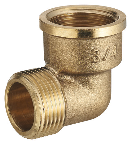 2 coudes à visser en laiton - 90 ° M/F 12 x 17 mm - Noyon & Thiebault - Brico Dépôt