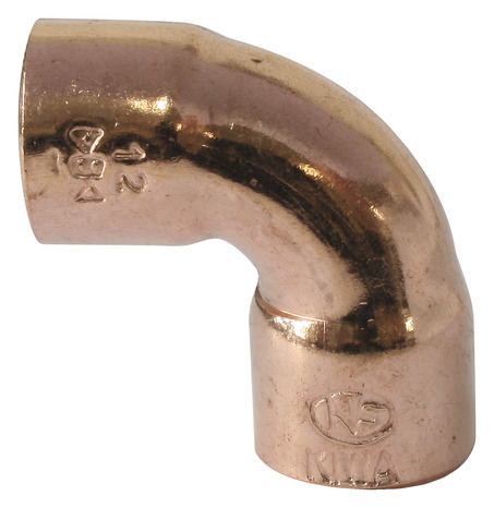 10 coudes à souder femelle en cuivre - 90 ° Ø 14 mm - Somatherm - Brico Dépôt