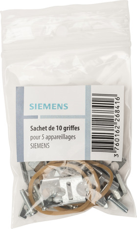 Lot 10 griffes modulaires pour appareillage - Siemens - Brico Dépôt