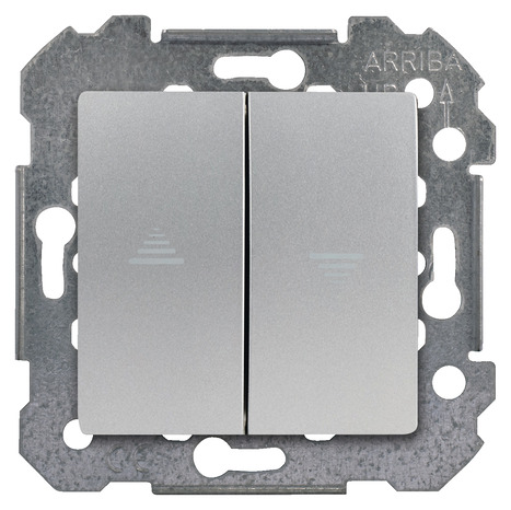 Interrupteur volet roulant à clipser "Delta One" blanc - Siemens - Brico Dépôt