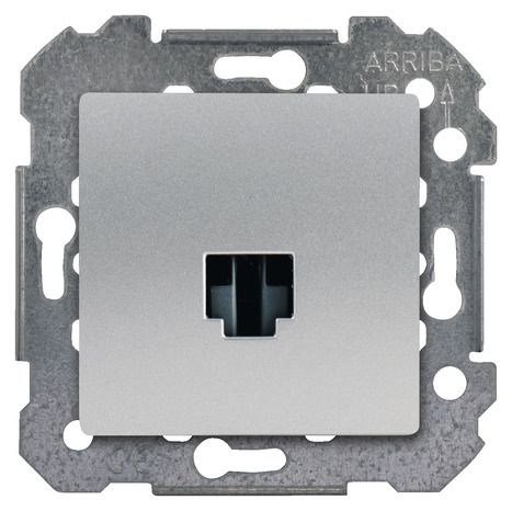 Prise Ethernet RJ45 à clipser silver "Delta Viva" - Siemens - Brico Dépôt